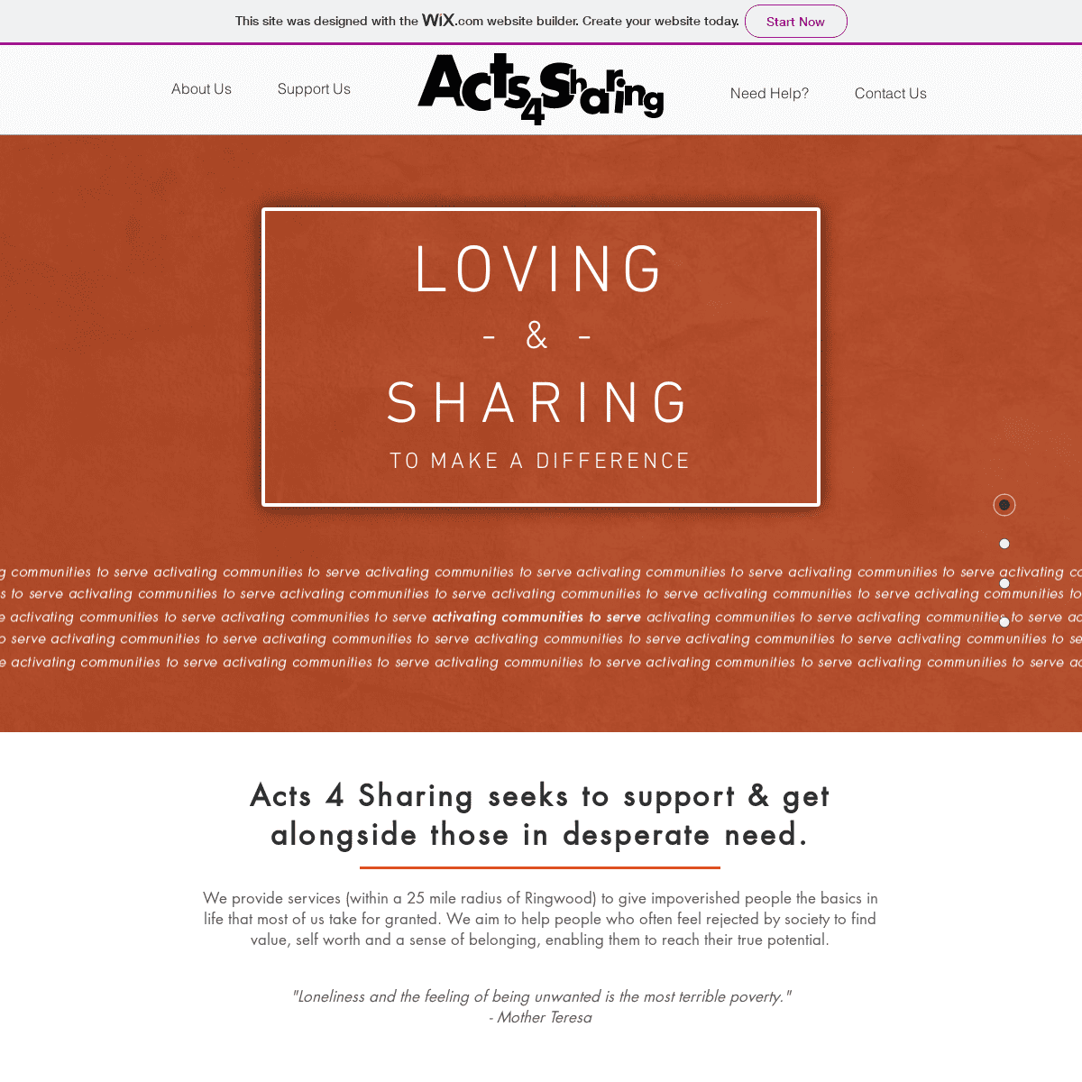 Acts 4 Sharing - Ringwood UK