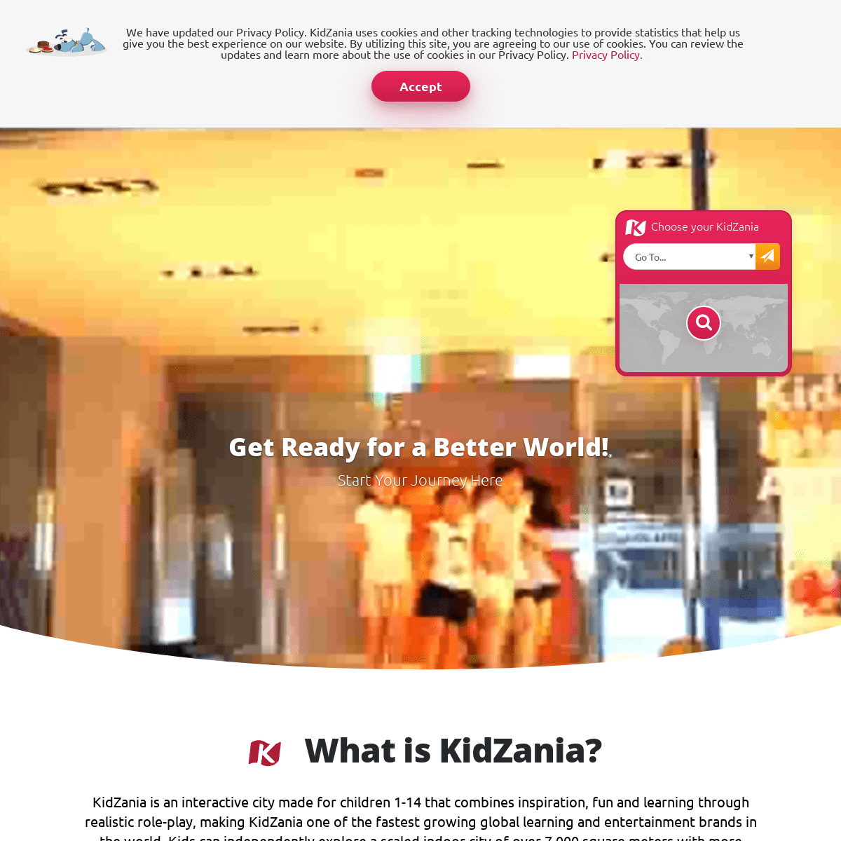 KidZania Corporate Website