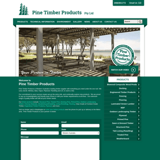 Timber Supplies Perth - Residential & Commercial - Pine Timber Products