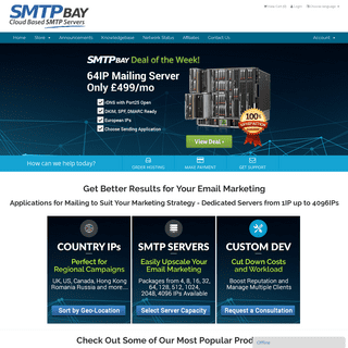 Portal Home - SMTPBay Ltd