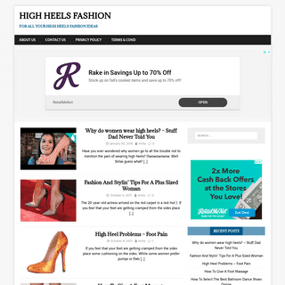 High Heels Fashion – For All Your High Heels Fashion Ideas