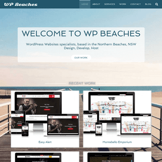 WordPress websites based in Northern Beaches, Sydney NSW