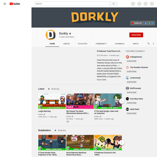 A complete backup of dorkly.com