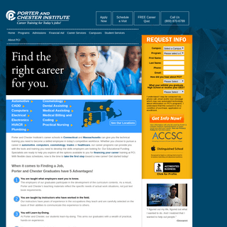 Technical Schools in CT and MA | Career Training at Porter and Chester Institute