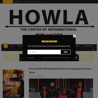 HOWLA - The Center of Informational News and Data