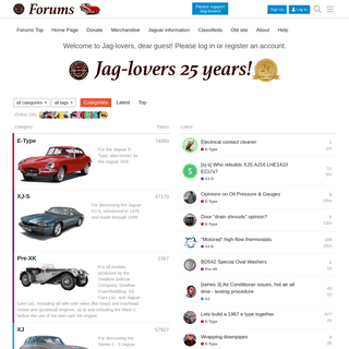 Jag-lovers Forums - Jag-lovers