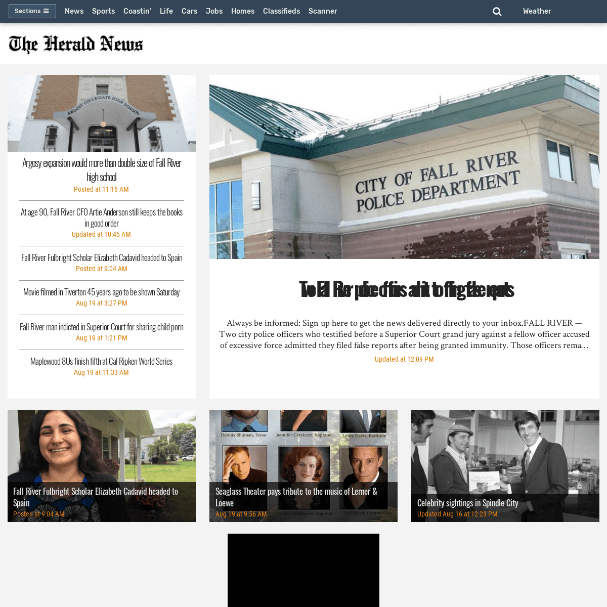 The Herald News, Fall River, MA: Local News, Politics, Entertainment & Sports in Fall River, MA