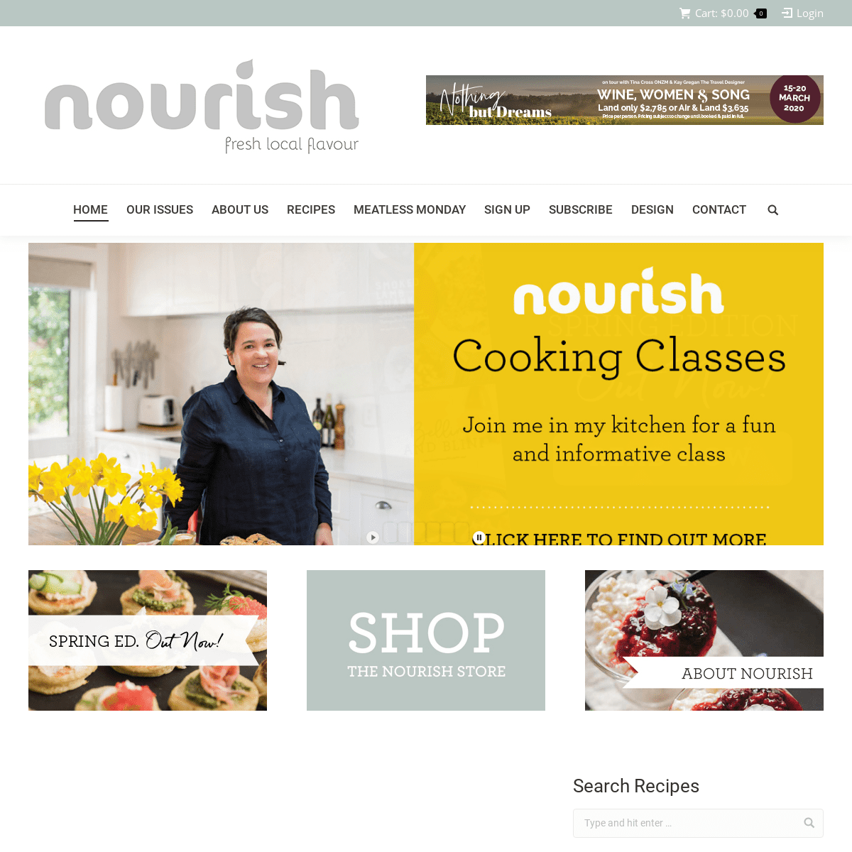 Nourish Magazine | Free Recipes, Healthy Food Ideas, News & Events