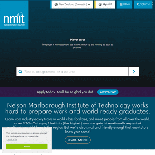 NMIT | Your New Zealand Tertiary Learning Partner