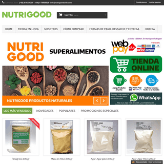 Nutrigood Tienda En Línea  - Nutrigood Productos Naturales