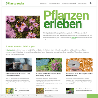 A complete backup of plantopedia.de
