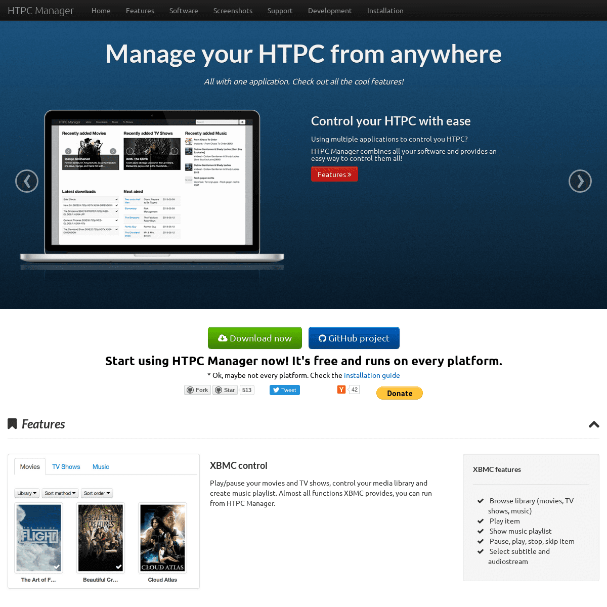 HTPC Manager