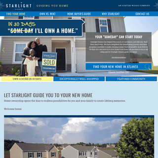 Starlight Homes - Affordable New Homes and Communities