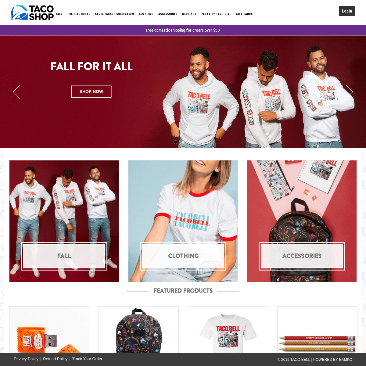 Taco Shop | OFFICIAL Taco Bell Merchandise, Apparel and Accessories