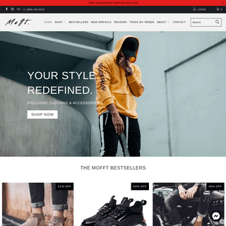 THE MOFFT - Shop Online Exclusive Men's Clothing & Footwear