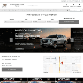 A complete backup of harmoncadillac.com