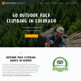 Outdoor Rock Climbing in Colorado - Denver Climbing Company