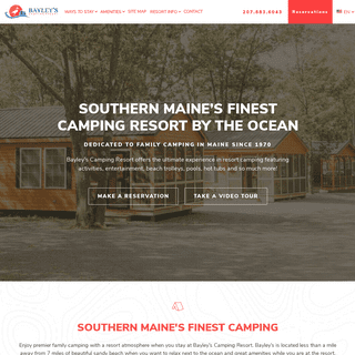 Bayley's Camping Resort | Southern Maine's Finest by the Ocean