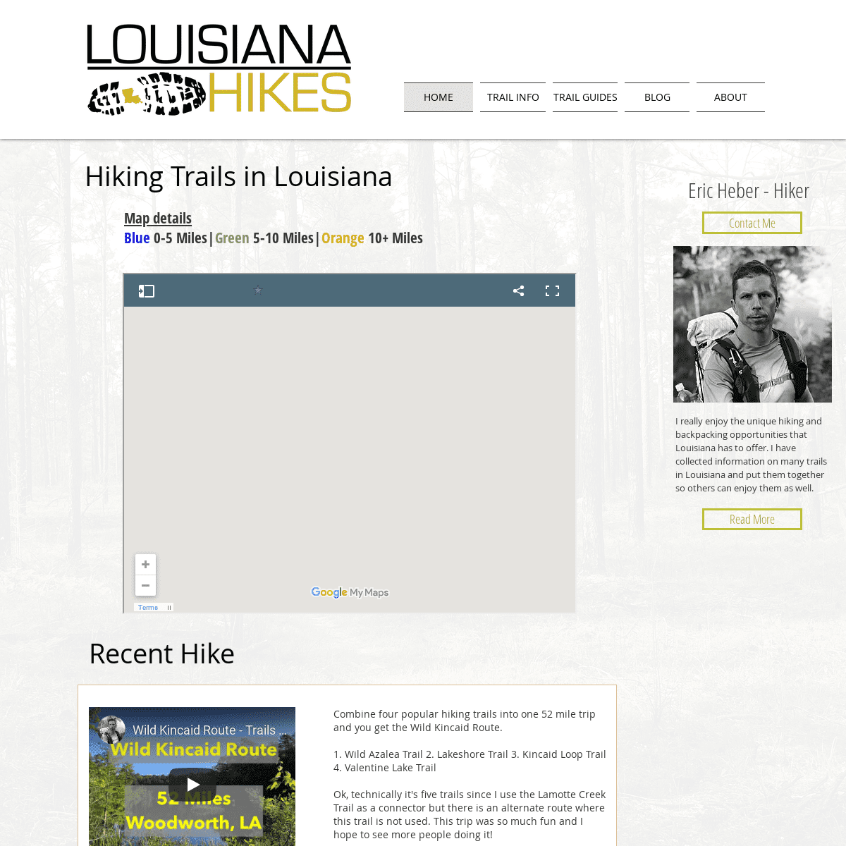 Louisiana Hikes | Find Trails in Louisiana