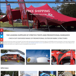 Stretch Tents, Inflatable Marquees & Fabric Structures