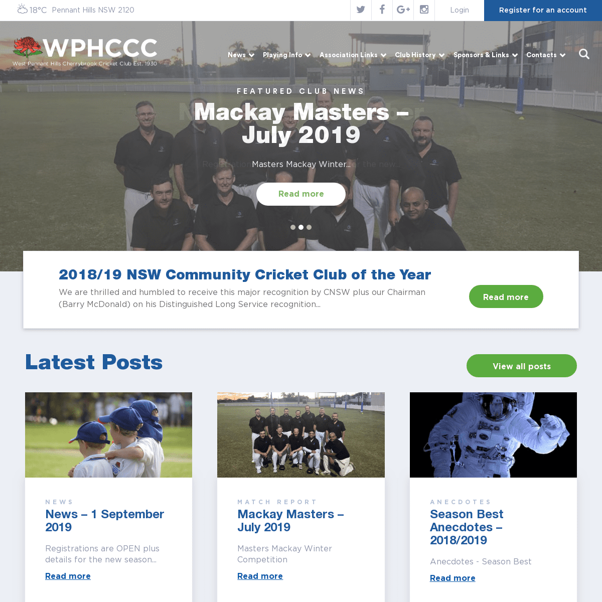 Homepage - WPHCCC