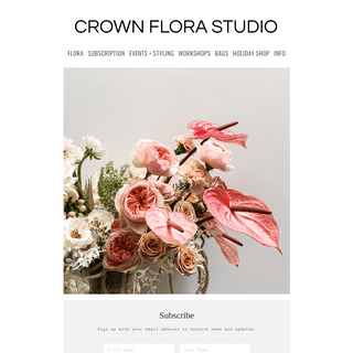 A complete backup of crownflorastudio.com