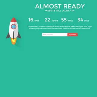  Almost Ready to Launch |  