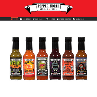 Pepper North Artisan Foods Ltd. | Home | Canadian Made Hot Sauce