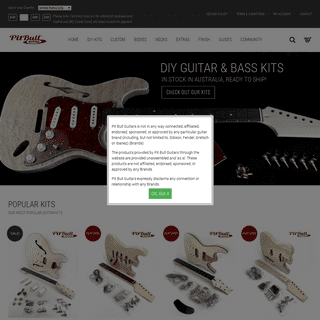 Pit Bull Guitars - Build and customise your own electric guitar