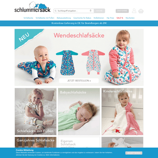 Babyschlafsack & Kinderschlafsack von Schlummersack