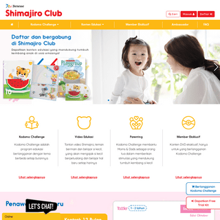 Info Lengkap Program Edukasi Anak Usia Dini | Shimajiro Club Indonesia