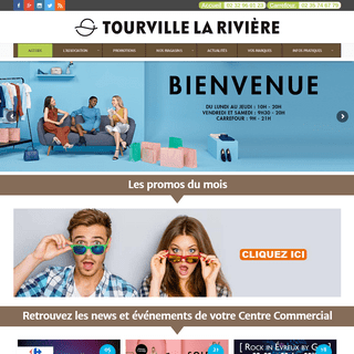 Centre commercial Tourville La Rivière : magasins, promos et news - 76