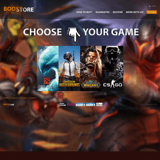 Boostore.net – Game boosting service