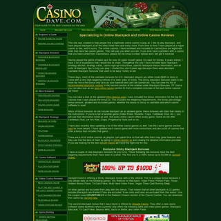 Blackjack Bonuses at Online Casinos