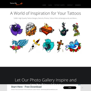 Tattoo Me Now – Tattoo designs, ideas, galleries, lettering, photos and more