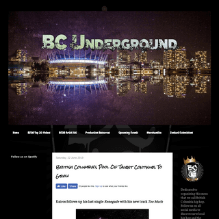 BC Underground HipHop