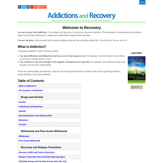 A complete backup of addictionsandrecovery.org