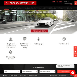 Auto Quest Inc. - Serving Seattle, WA