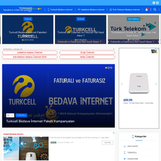 Bedava İnternet Paketi 2019 - Turkcell, Vodafone, Türk Telekom