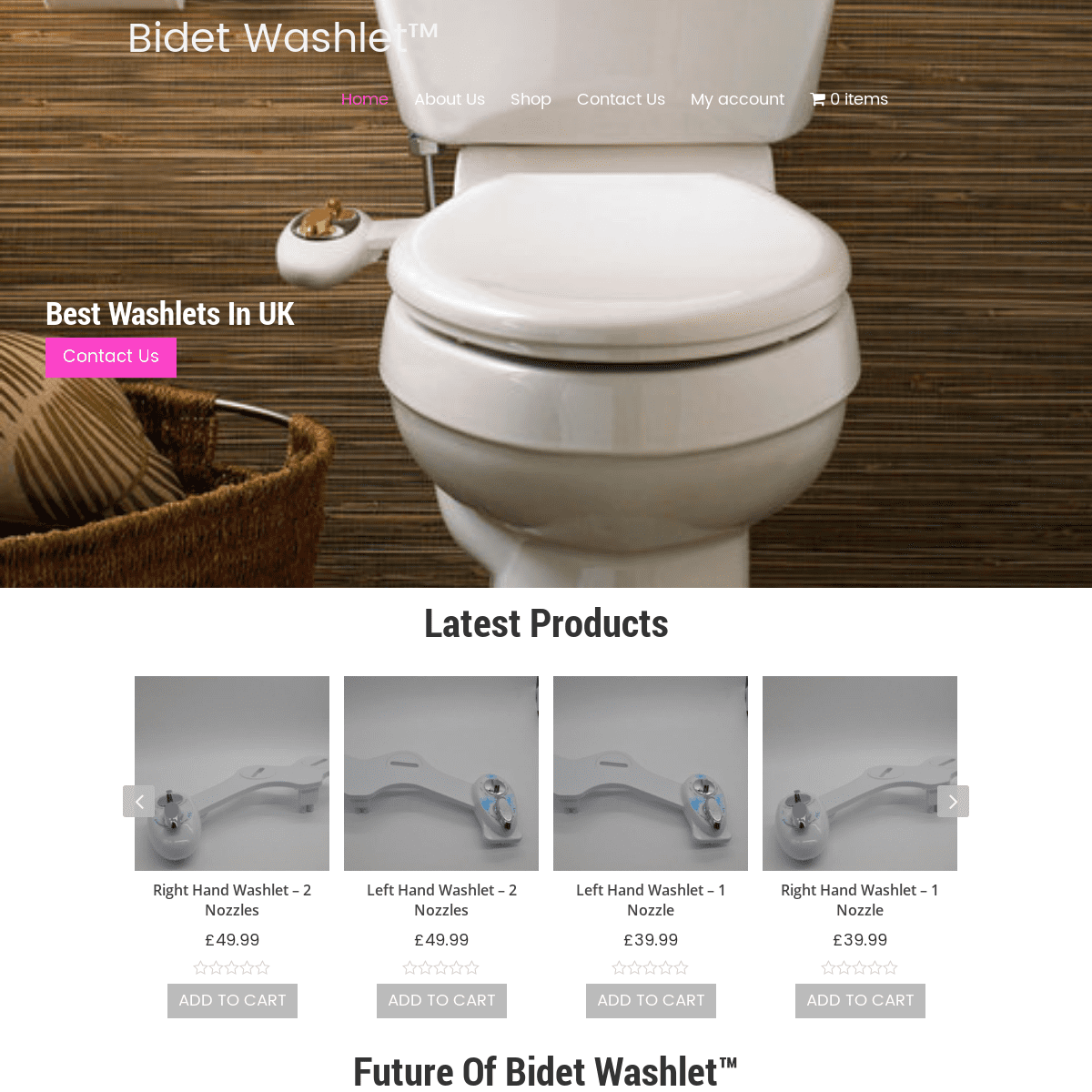 Best Washlets In UK - Douche Pipe - Toilet Seat Water Spray - Washlets