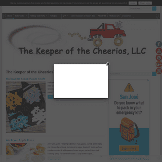 The Keeper of the Cheerios - DIY Craft Blog.