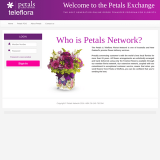 A complete backup of petals-exchange.com
