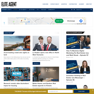 Elite Agent is the magazine and news source for the real estate industry