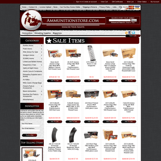 Ammunition Store â€“ Bulk Ammo and Cheap Reloading Supplies For Sale Online