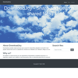 DownloadJoy - Download Shared Files