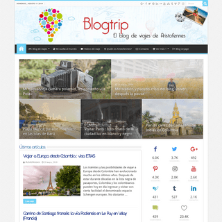 Blogtrip : blog de viajes de Aristofennes, viajar el mundo