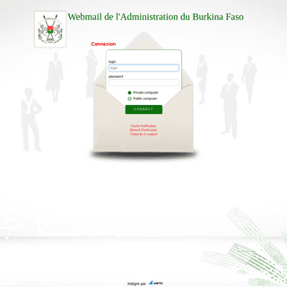 WebMail Administration Burkina