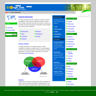 Ecoage: ambiente, sviluppo e risorse rinnovabili 