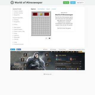 World of Minesweeper