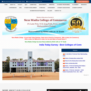 Ness Wadia Commerce College  